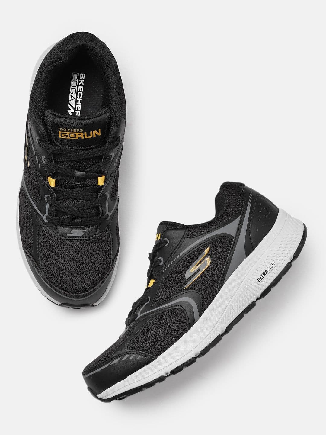 Skechers Men GO RUN CONSISTENT Textile Running Shoes - view 1