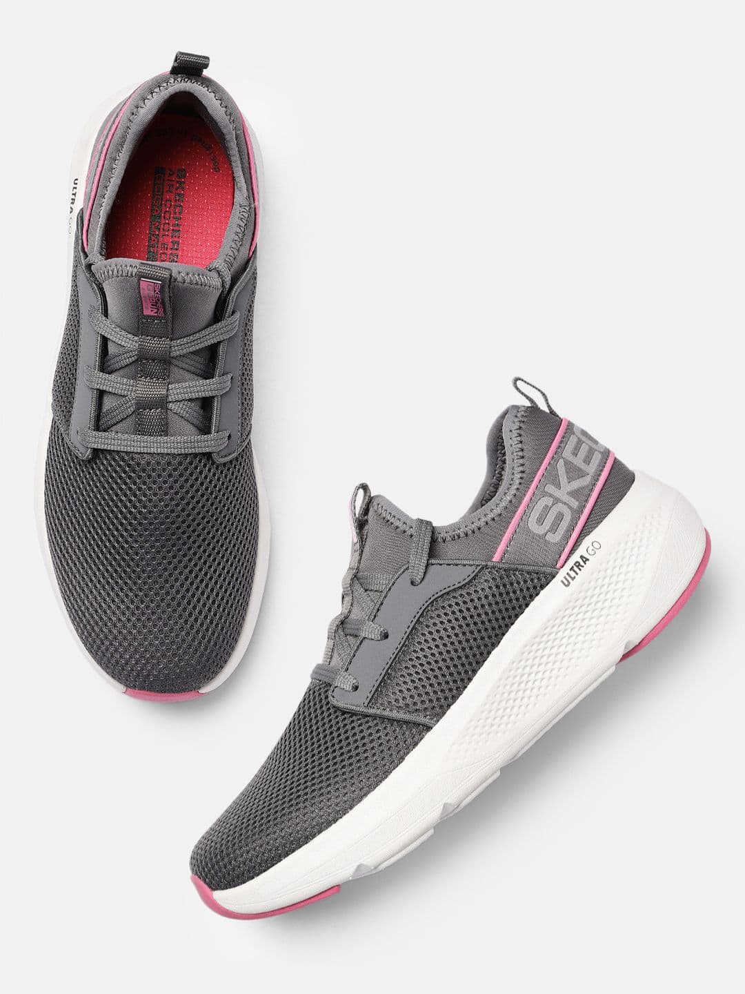 Skechers Women GO RUN ELEVATE Mesh Running Shoes - view 1