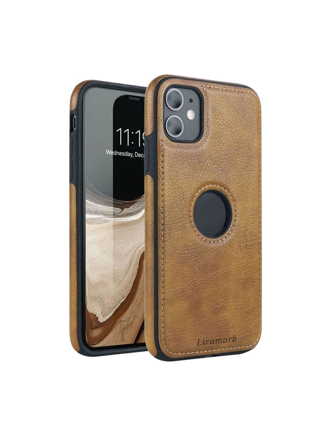 LIRAMARK Solid Printed iPhone 11 Back Case Mobile Accessories - view 1