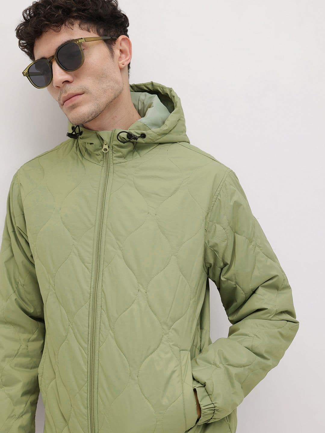 The Roadster Life Co. Hooded Quilted Jacket - view 1