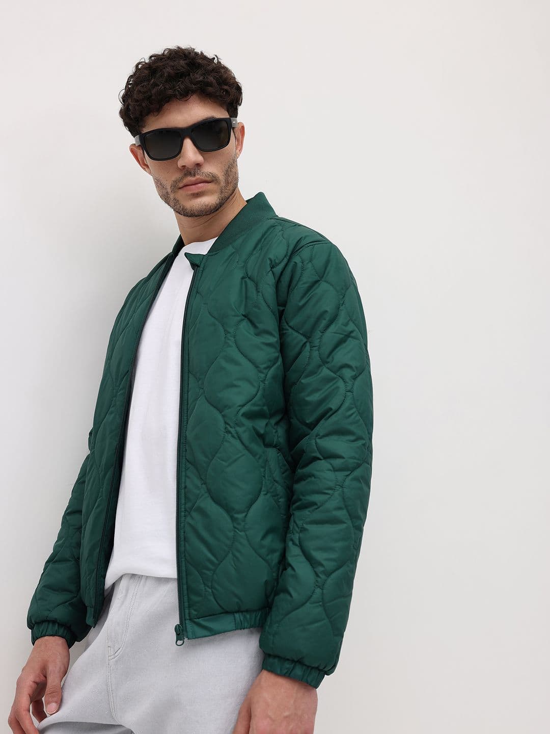 The Roadster Life Co. Stand Collar Quilted Jacket - view 1