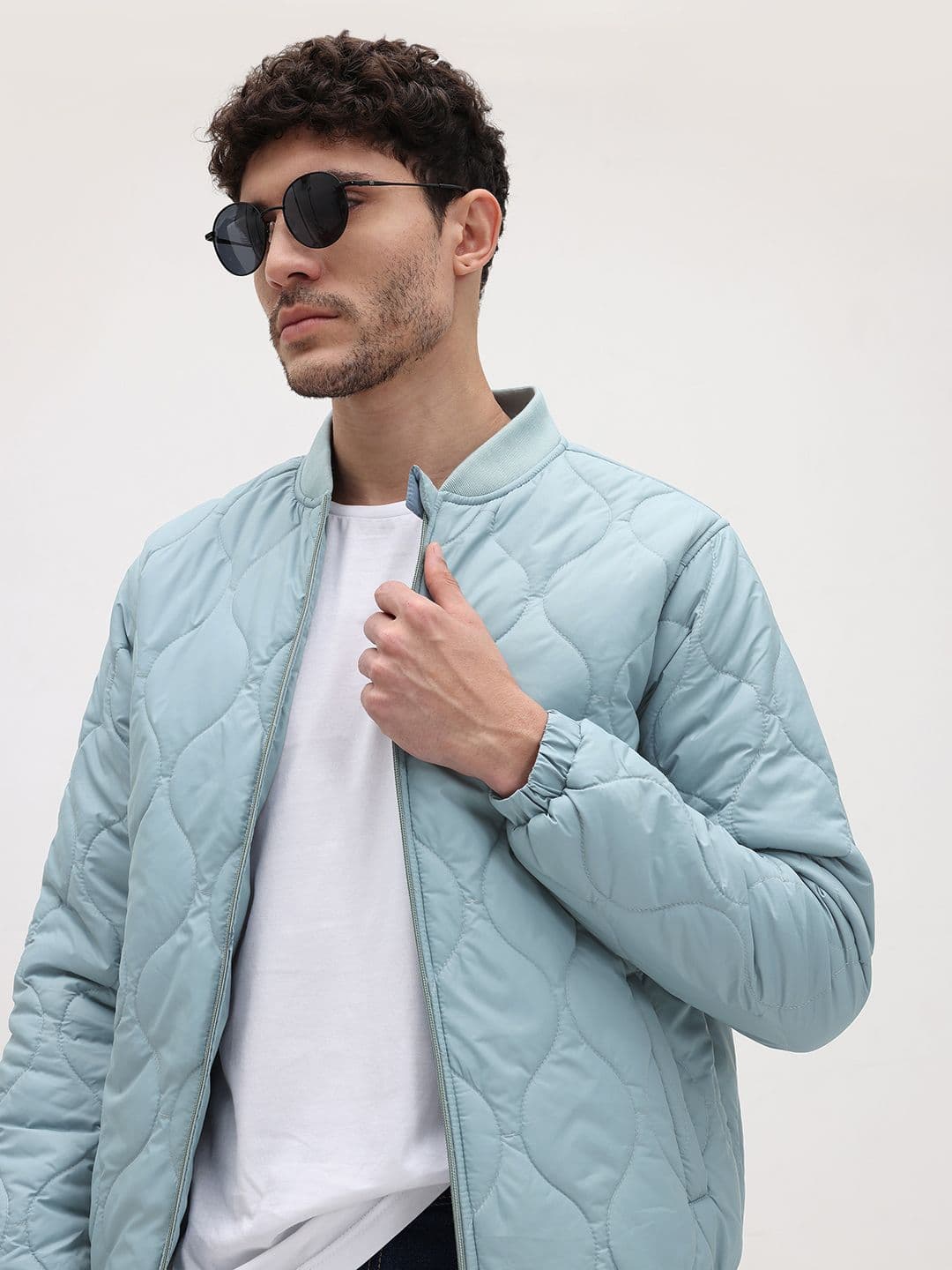 The Roadster Life Co. Stand Collar Quilted Jacket - view 1