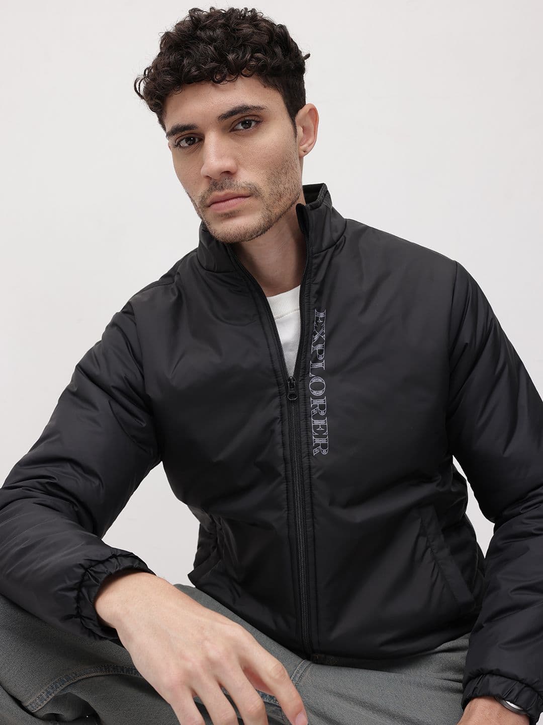 The Roadster Life Co. Men Padded Jacket - view 1
