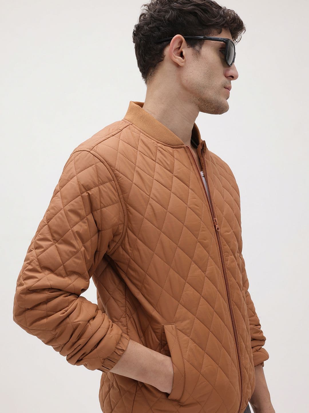 The Roadster Life Co. Stand Collar Quilted Jacket - view 1