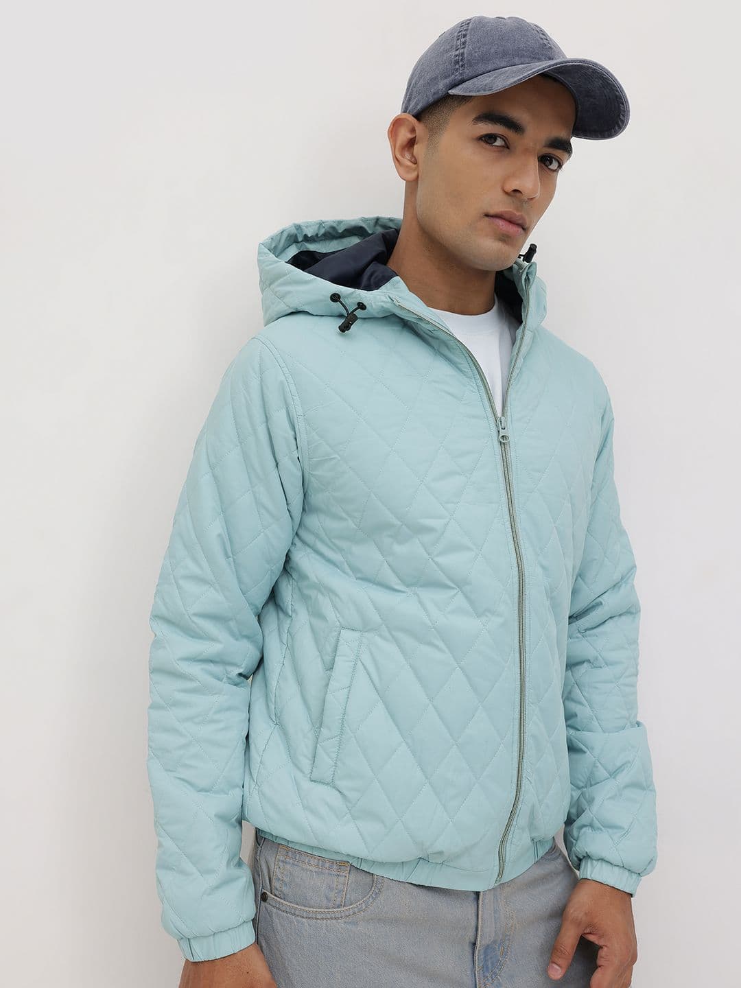 The Roadster Life Co. Hooded Quilted Jacket - view 1