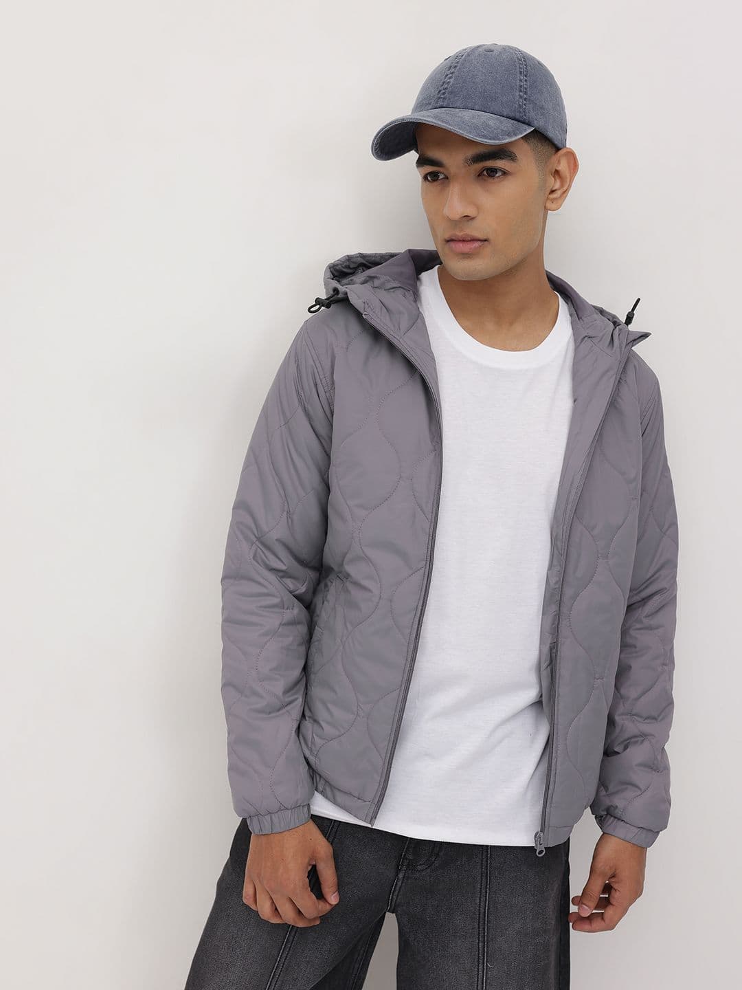 The Roadster Life Co. Hooded Quilted Jacket - view 1