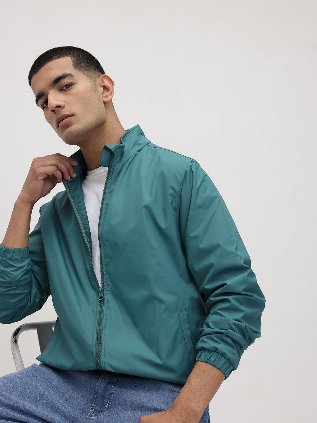 The Roadster Life Co. Mock Collar Tailored Jacket - view 1