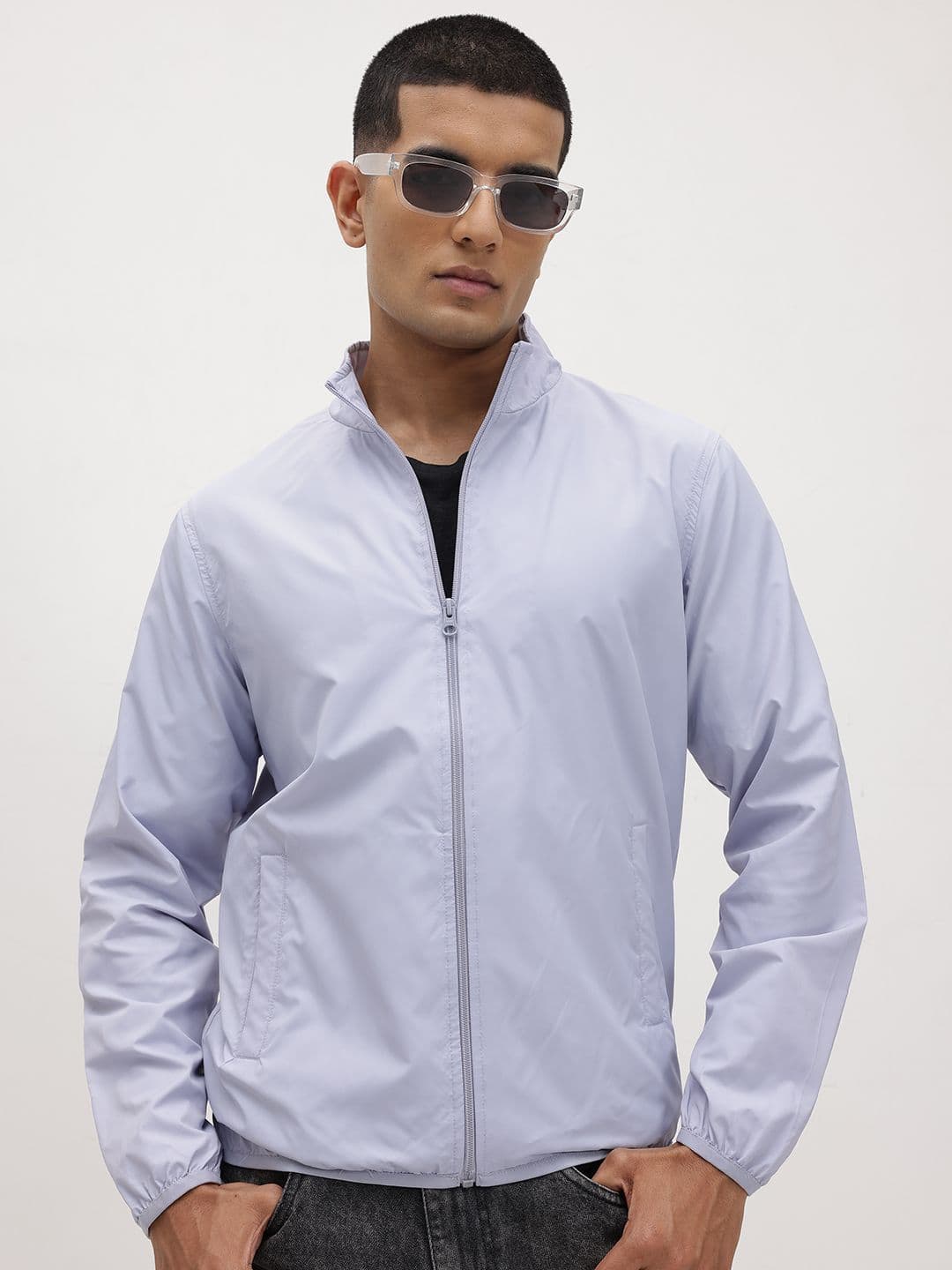 The Roadster Life Co. Mock Collar Tailored Jacket