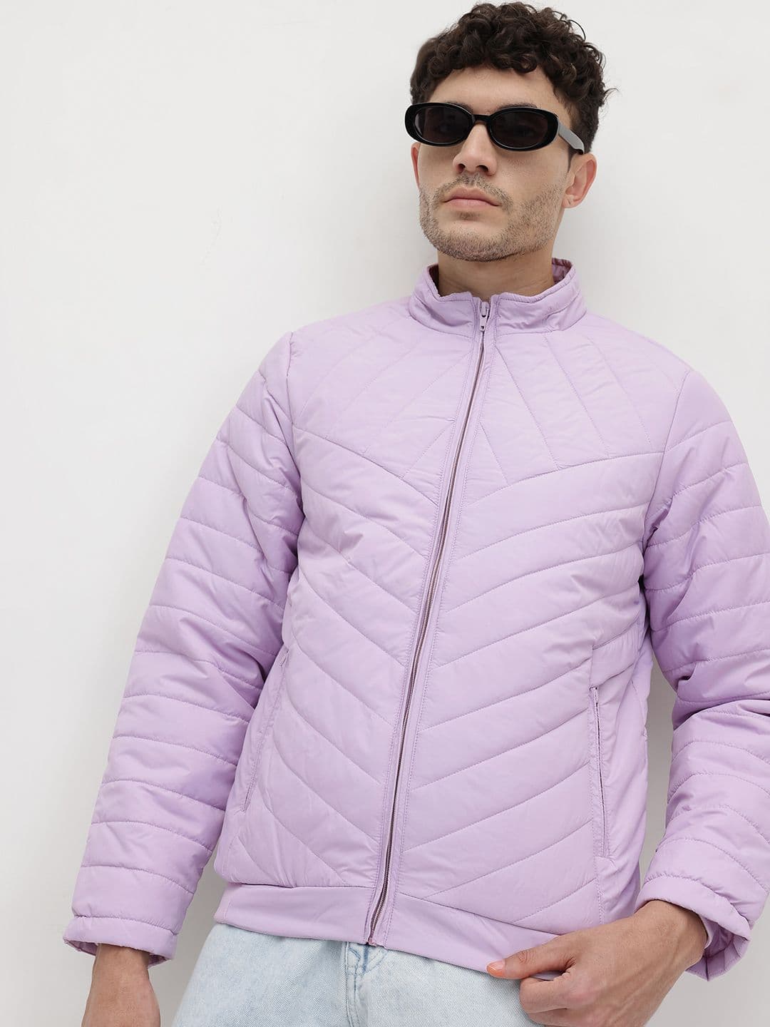 The Roadster Life Co. Mock Collar Padded Jacket - view 1