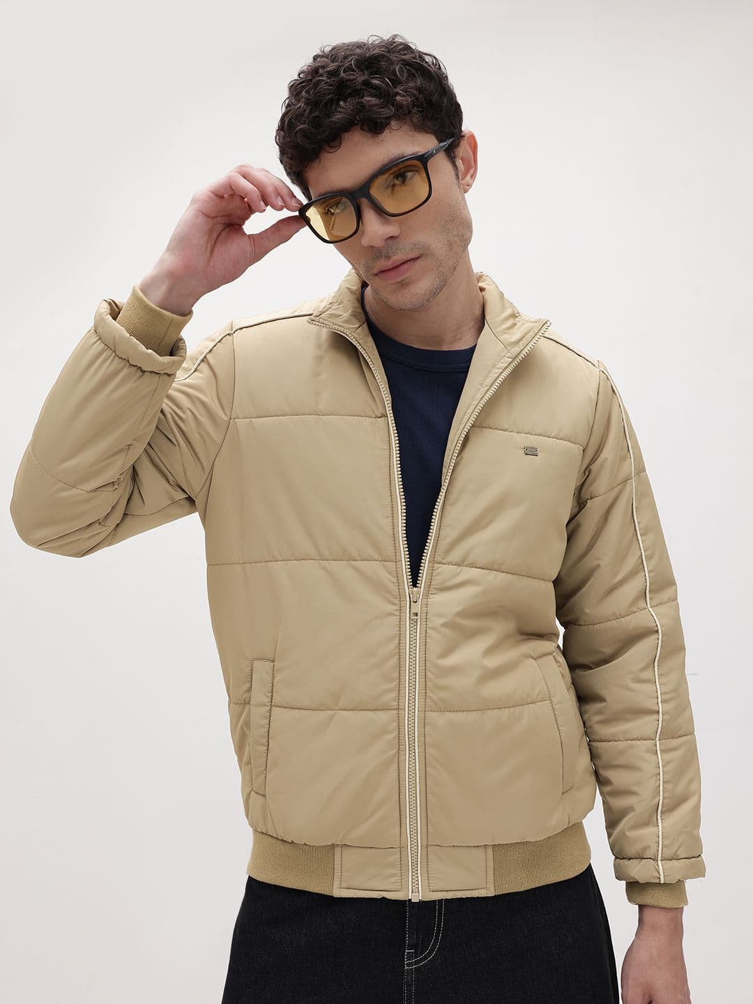 The Roadster Life Co. Mock Collar Padded Jacket - view 1