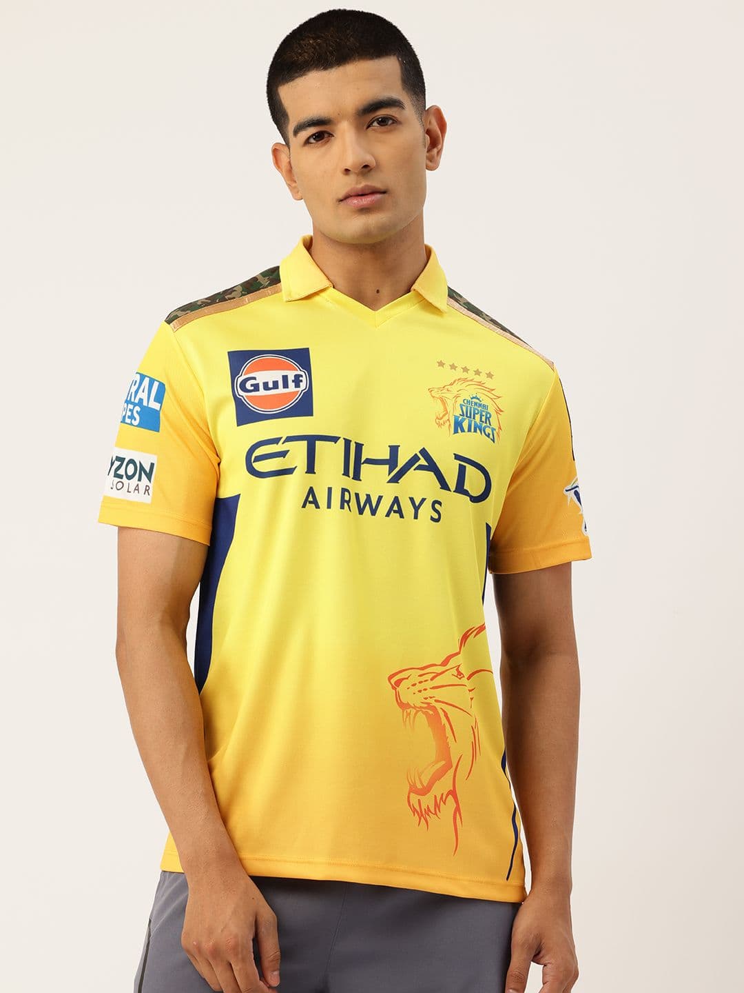 playR Unisex IPL 2025 Chennai Super Kings Authentic Fan Jersey - view 1
