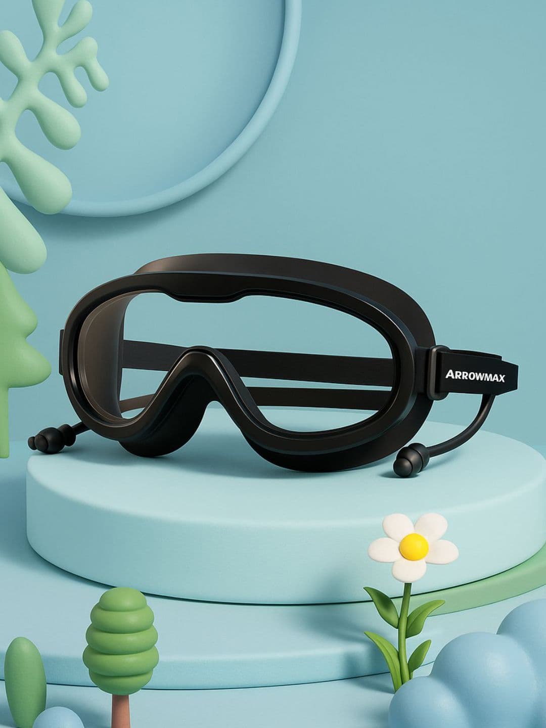 ARROWMAX Wide Frame Swimming Goggles - view 1
