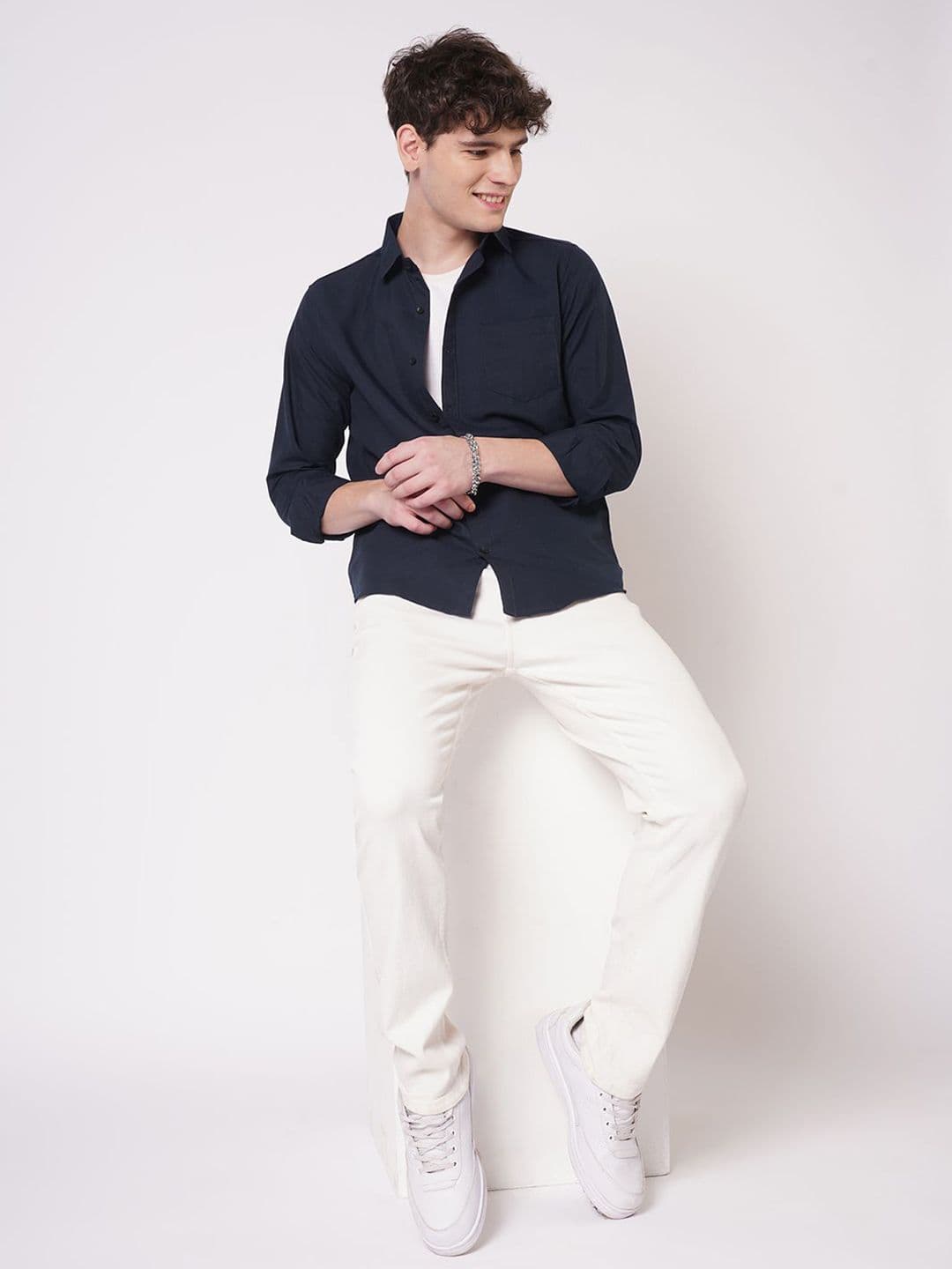 TRYBUY.IN Men Modern Opaque Party Shirt - view 1