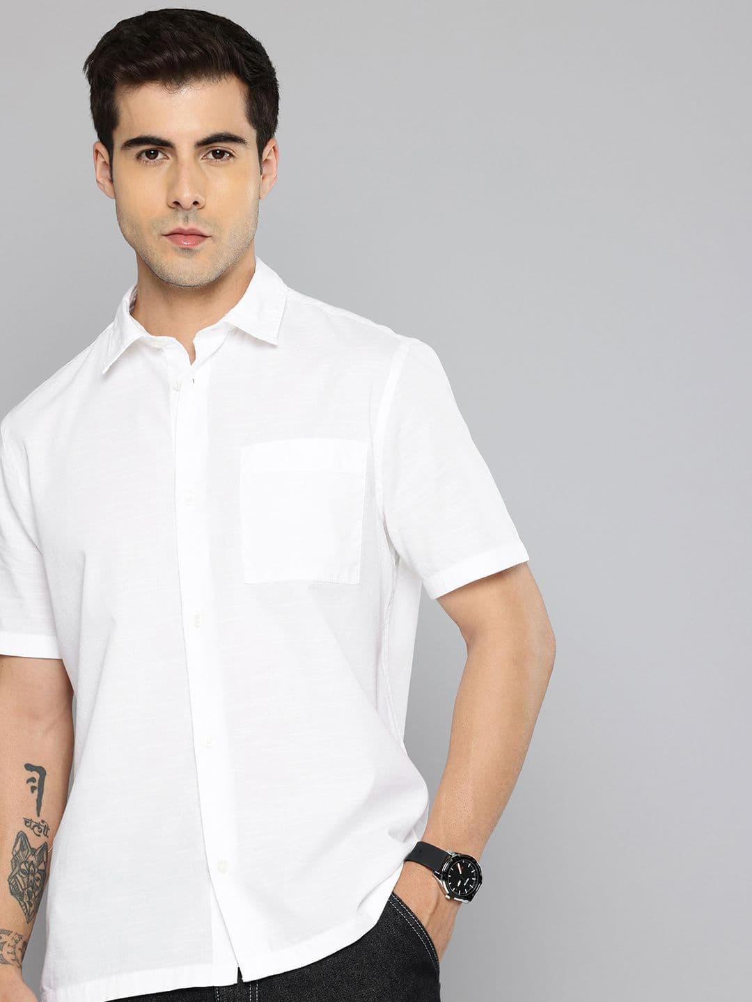 Flying Machine Pure Cotton Casual Shirt - view 1