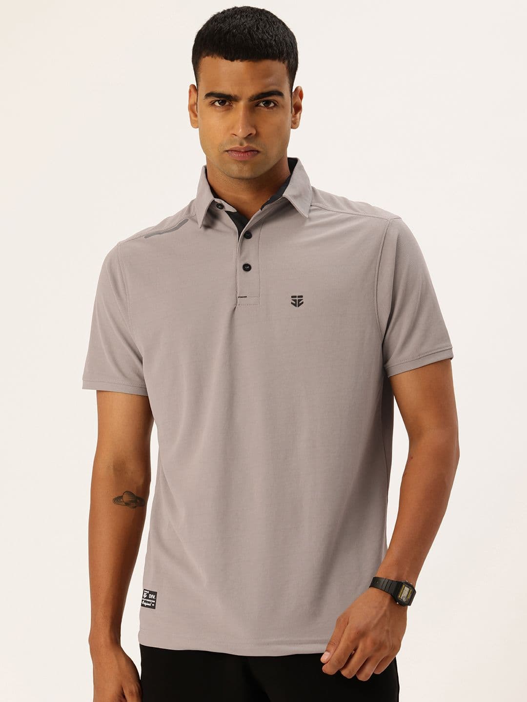 FIFTY TWO Polo Collar Dri-FIT Training T-shirt - view 1