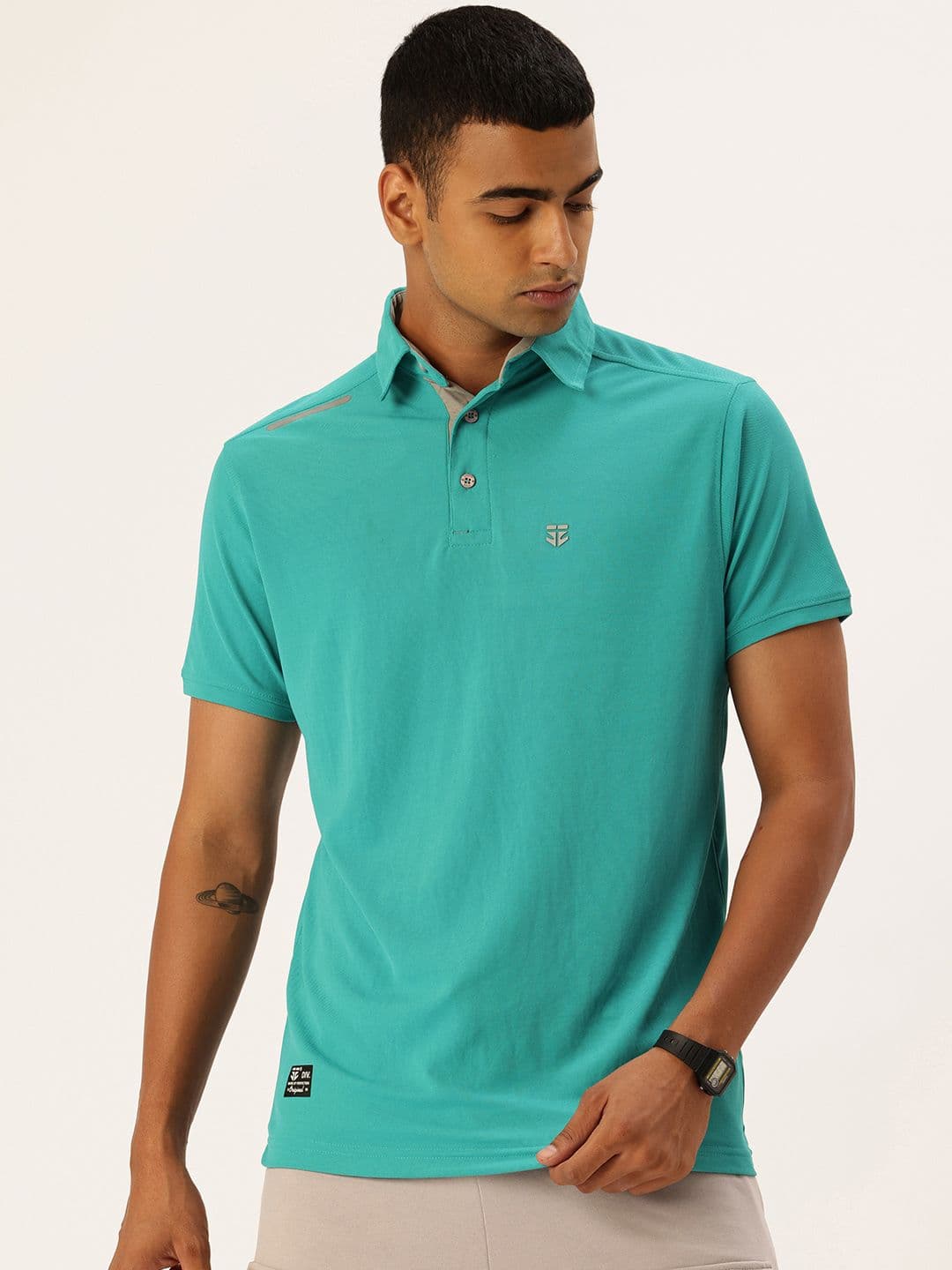 FIFTY TWO Polo Collar Dri-FIT Training T-shirt - view 1