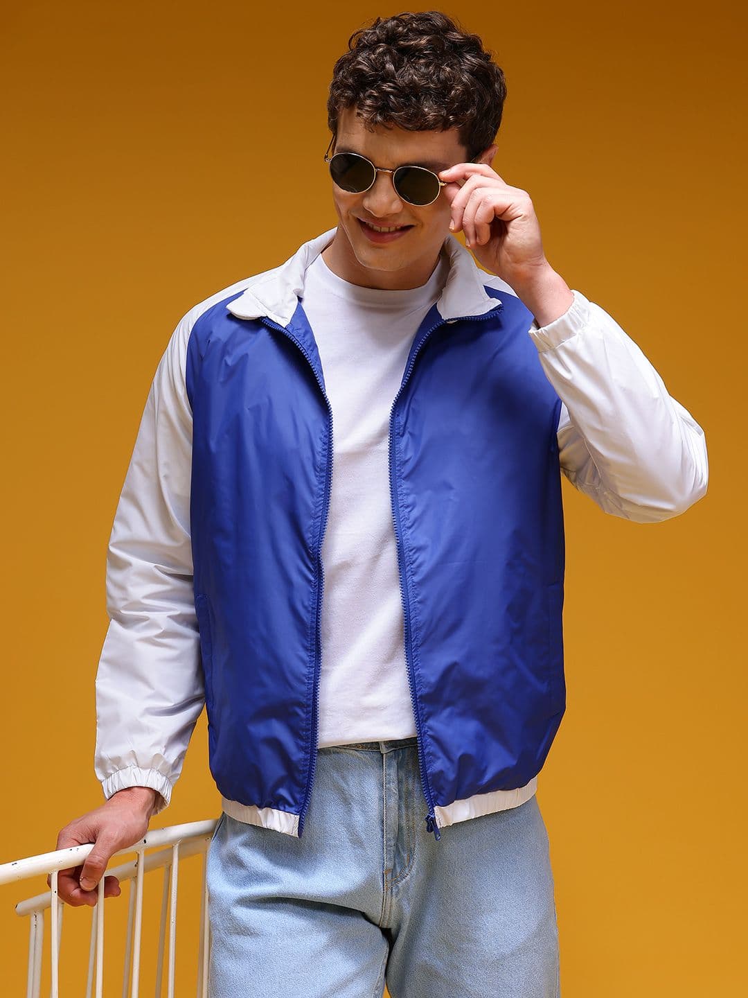HERE&NOW Mock Collar Tailored Jacket - view 1
