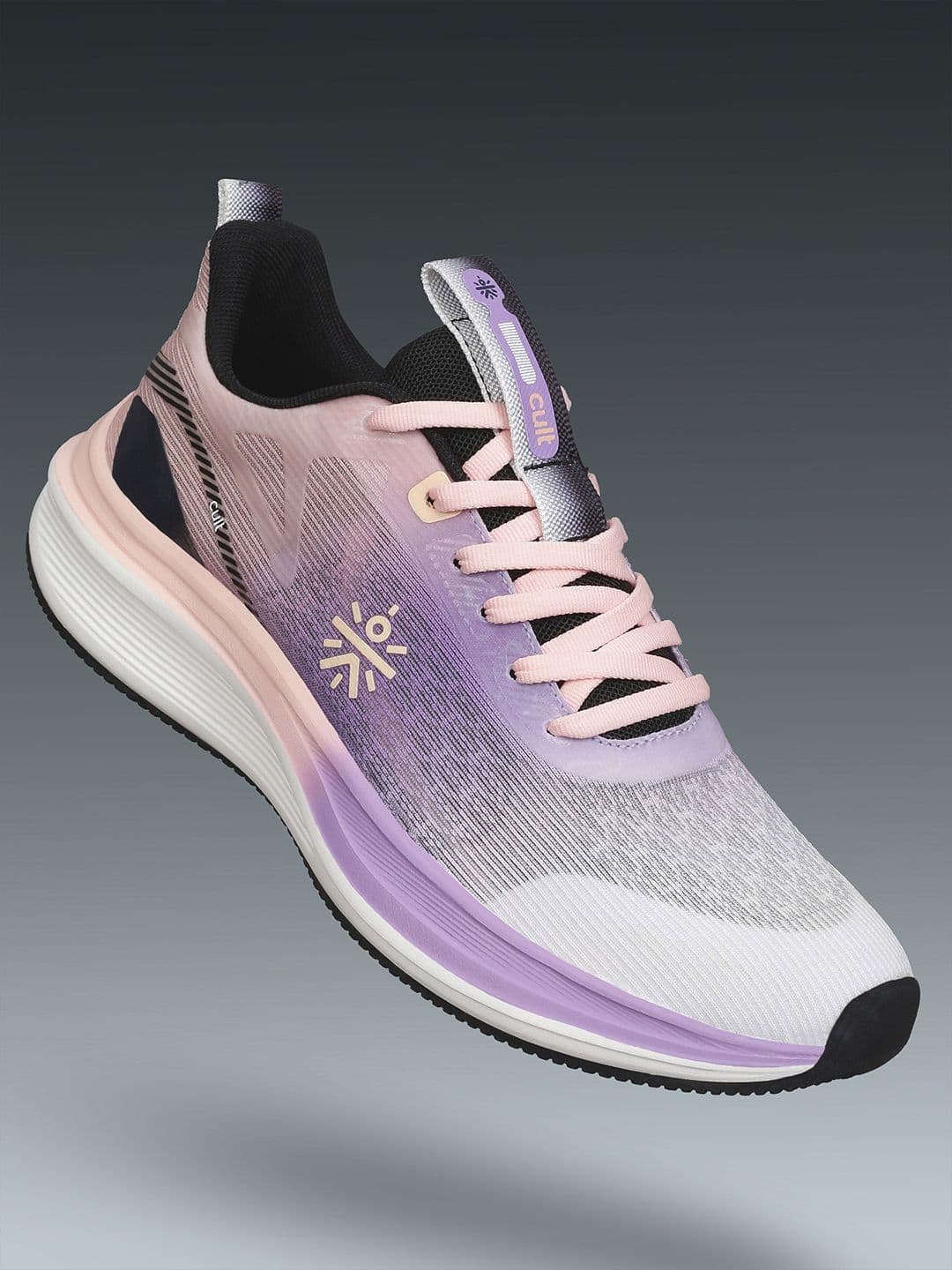 CULT Women's Aetheris Running Shoes - Purple & Peach - view 1
