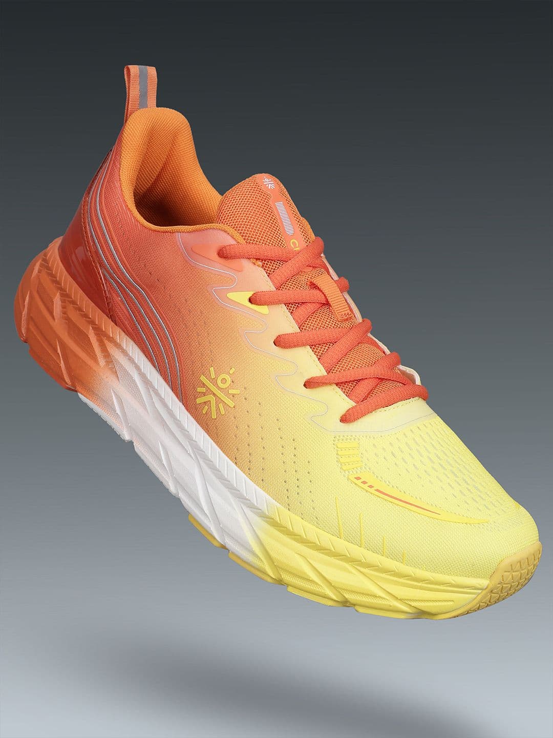 CULT Men's Lemon Yellow & Orange Raptor Casual Shoes - view 1
