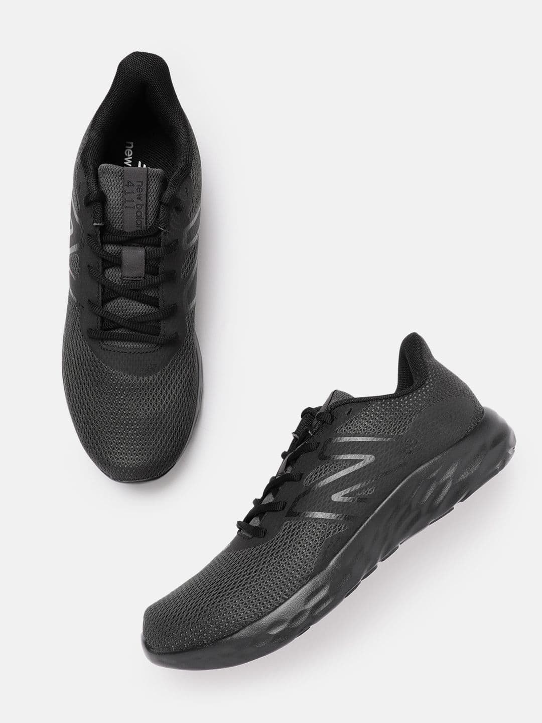 New Balance Men Woven Design 411I Running Shoes - view 1