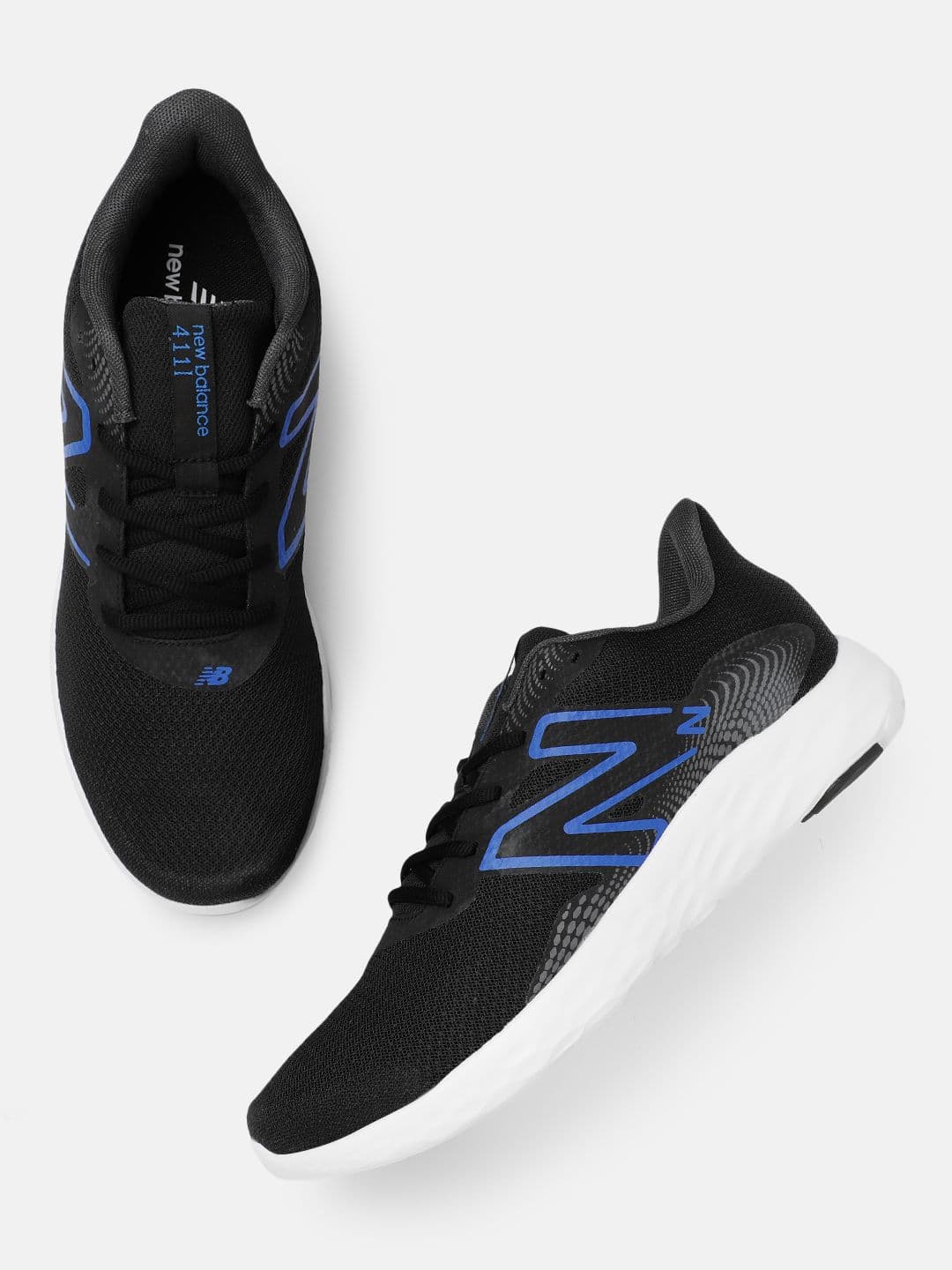 New Balance Men 411YB3 Woven Design Running Shoes - view 1