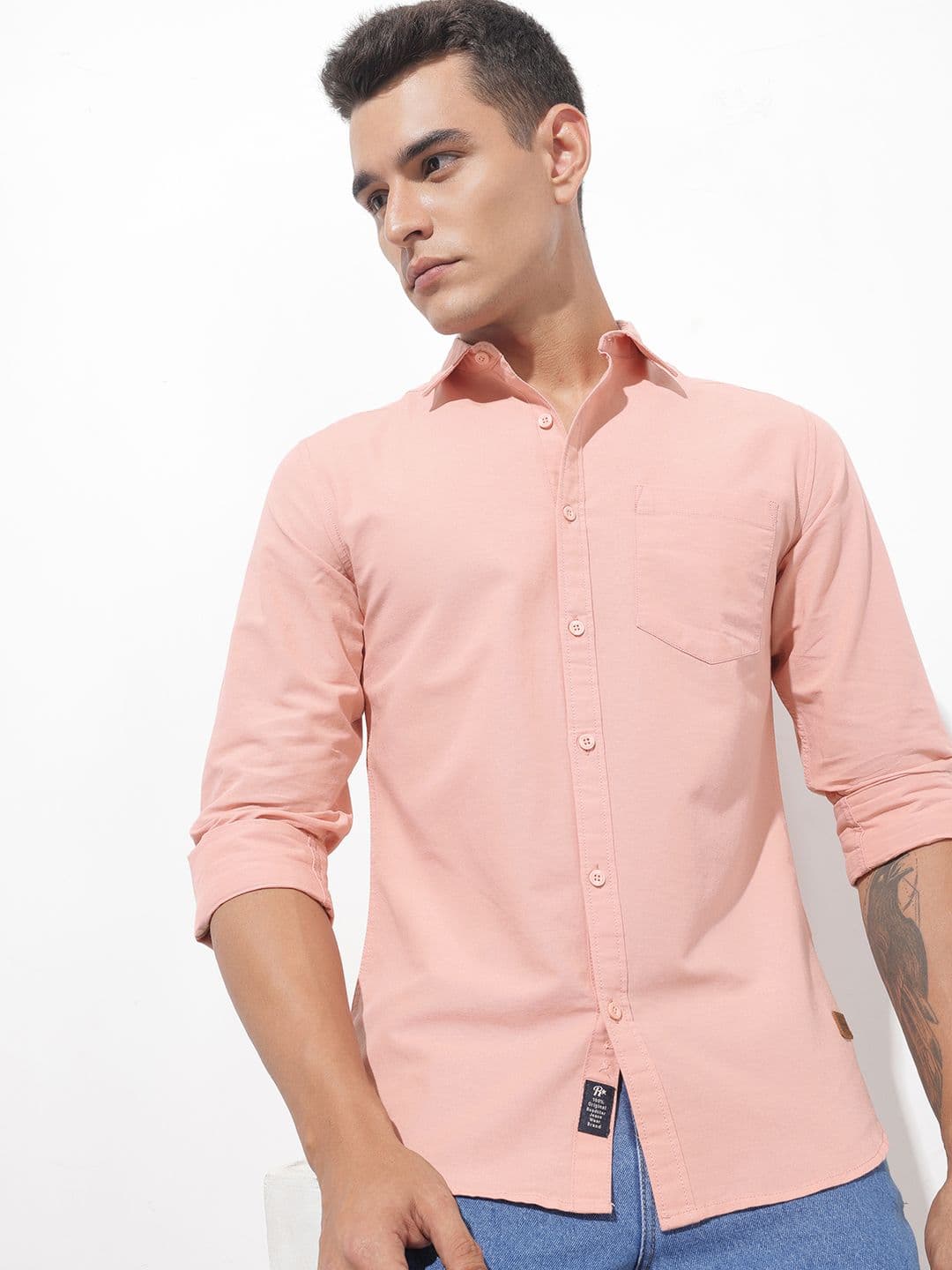 The Roadster Lifestyle Co. Men Premium Linen Cotton Casual Shirt - view 1