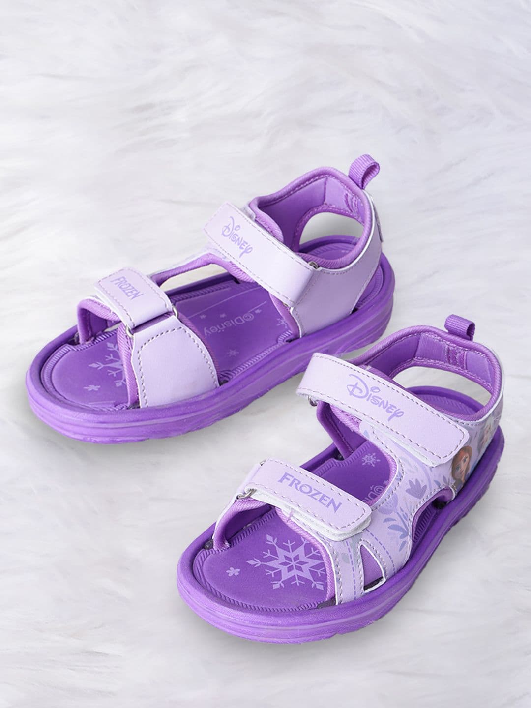 Kids Ville Girls Frozen Printed Open Toe Sandals - view 1
