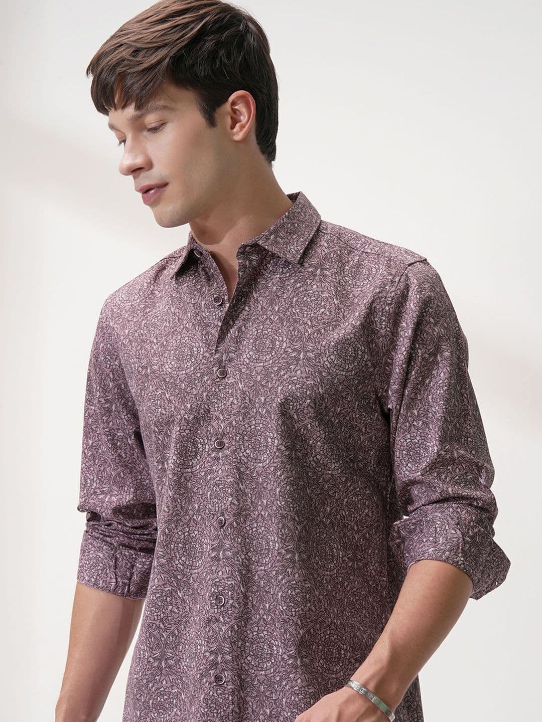 HIGHLANDER Men Comfort Slim Fit Printed Casual Shirt - view 1