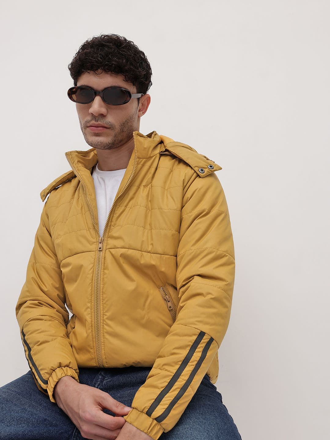 The Roadster Life Co. Hooded Padded Jacket - view 1