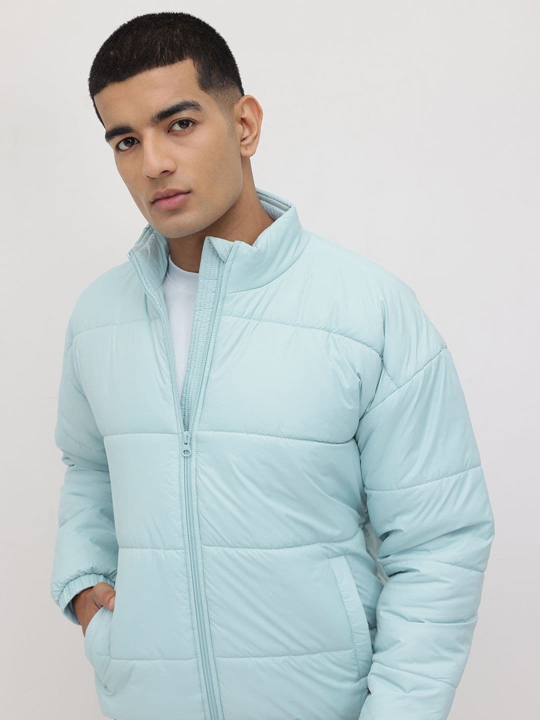 The Roadster Life Co. Mock Collar Padded Jacket - view 1