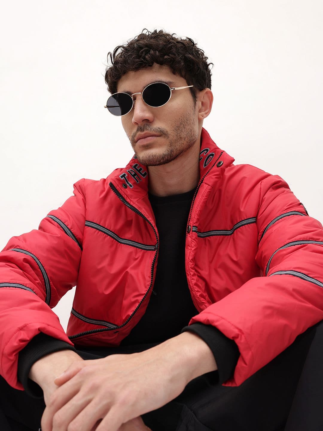 The Roadster Life Co. Striped Padded Jacket - view 1