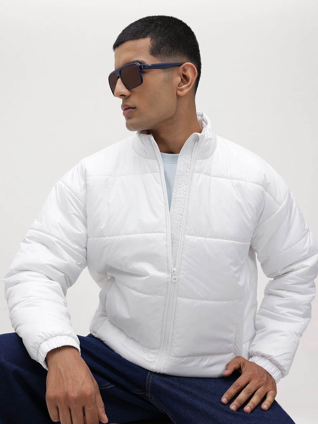 The Roadster Life Co. Mock Collar Padded Jacket - view 1