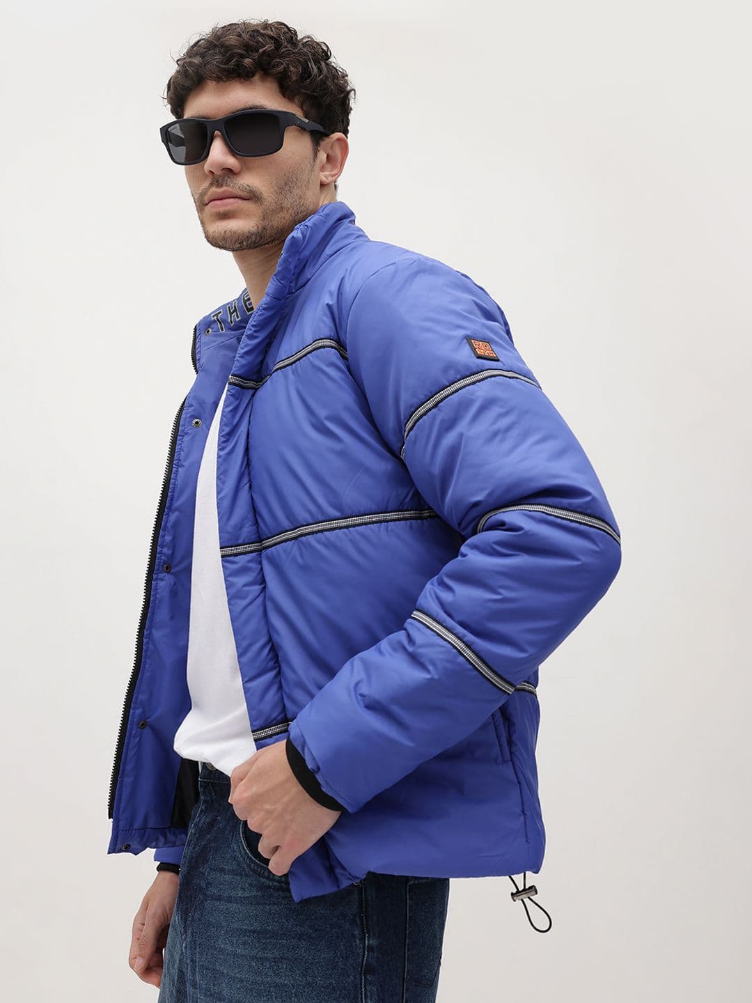 The Roadster Life Co. Striped Padded Jacket - view 1