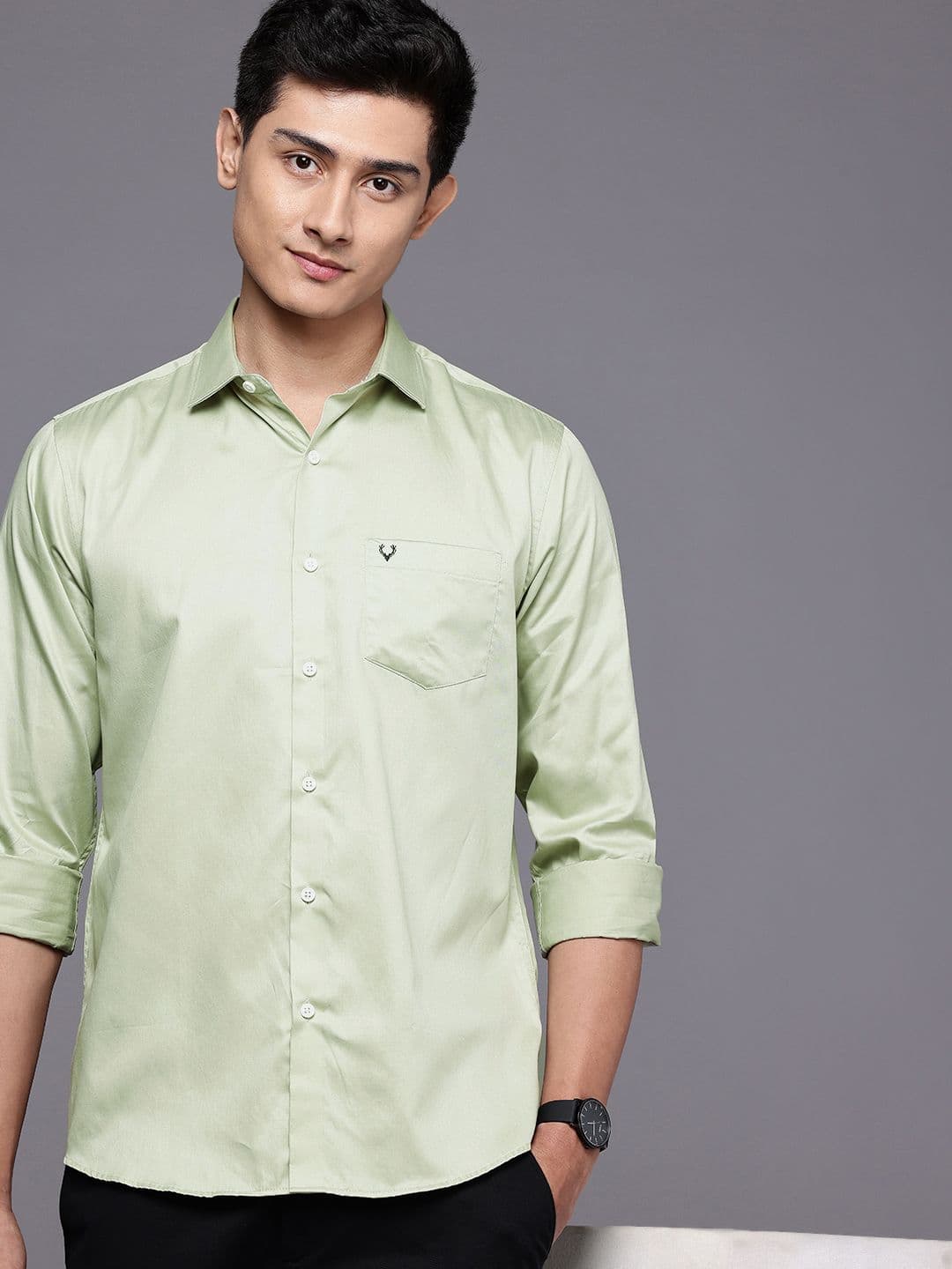 Allen Solly Pure Cotton Classic Fit Casual Shirt - view 1