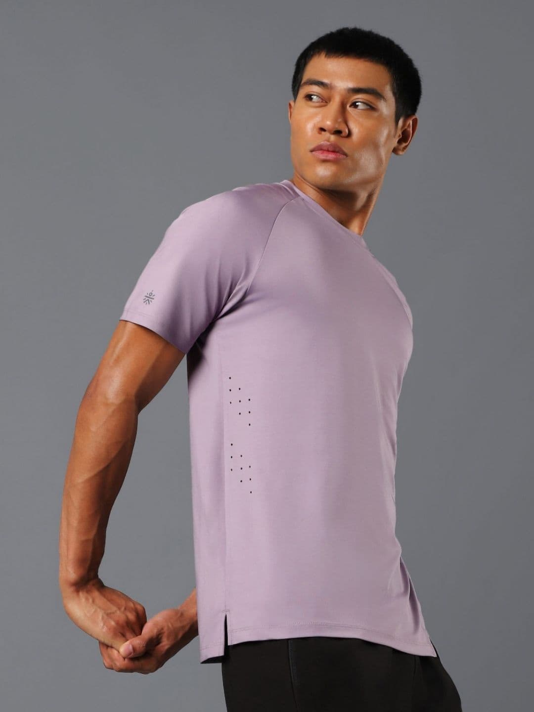 CULT Men Purple Run Forward T-shirt - view 1