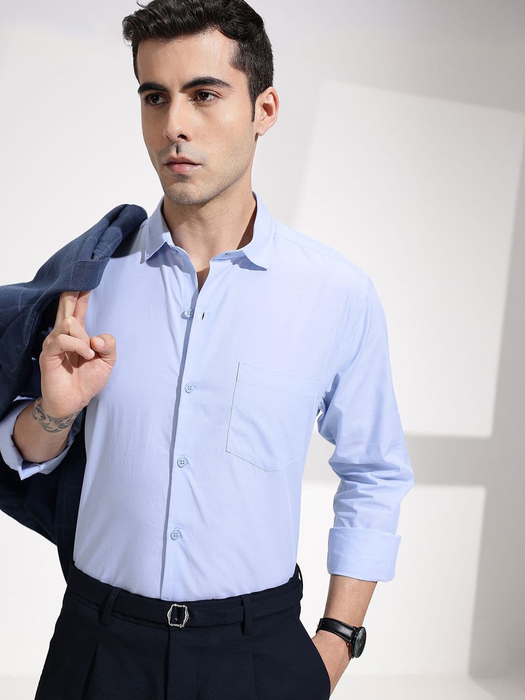 INVICTUS Men Pure Cotton Formal Shirt