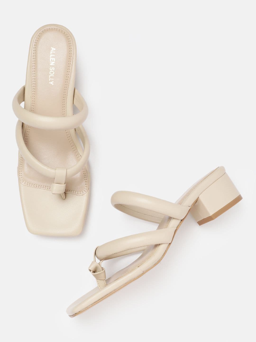 Allen Solly Solid Block Heels - view 1