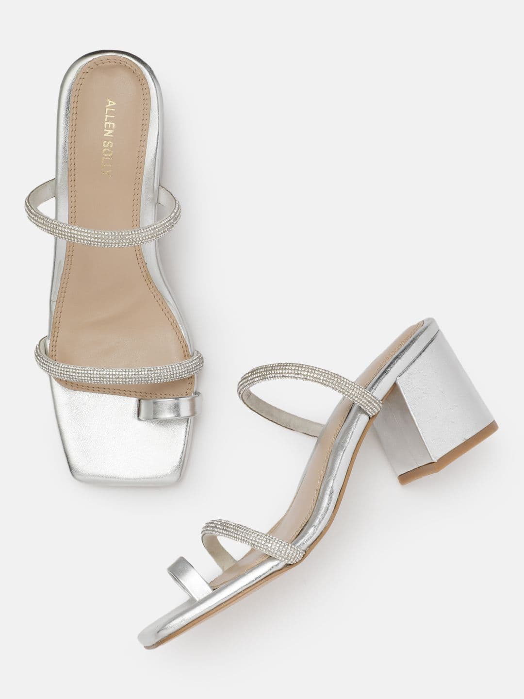 Allen Solly Embellished Block Heels - view 1