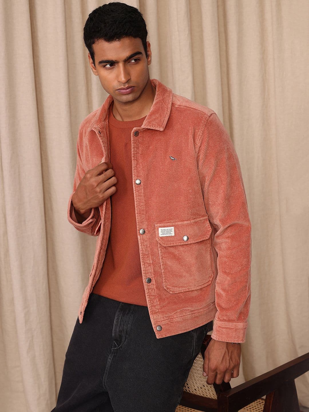 Mr Bowerbird Liberal Fit Corduroy Tailored Jacket - view 1