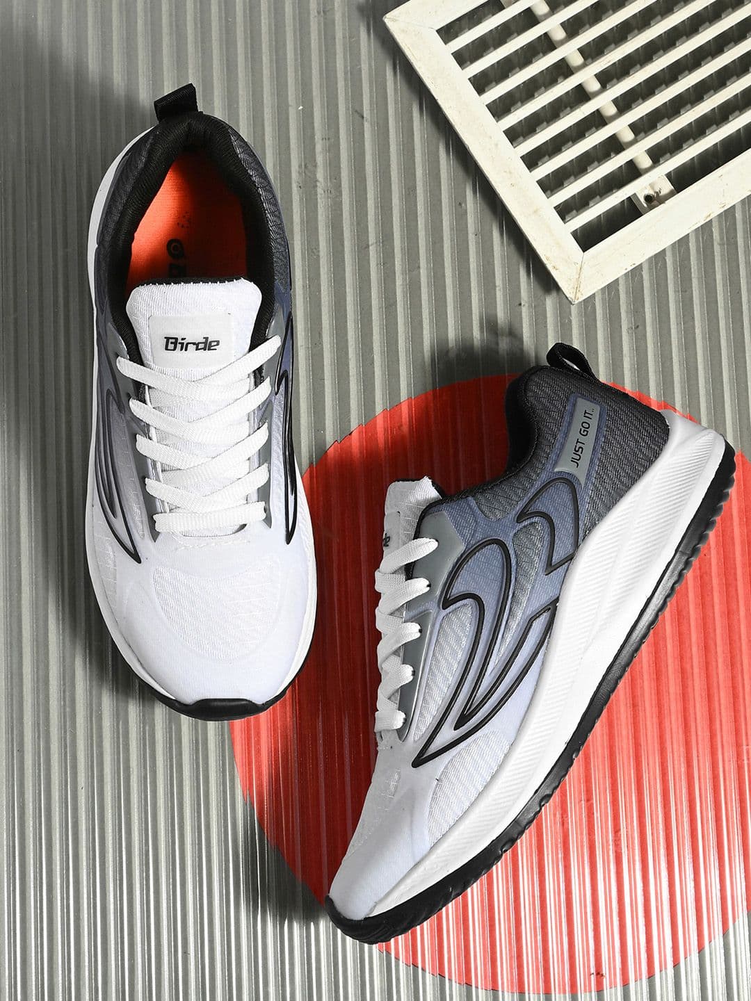 BIRDE Men Mesh Walking Non-Marking Shoes - view 1
