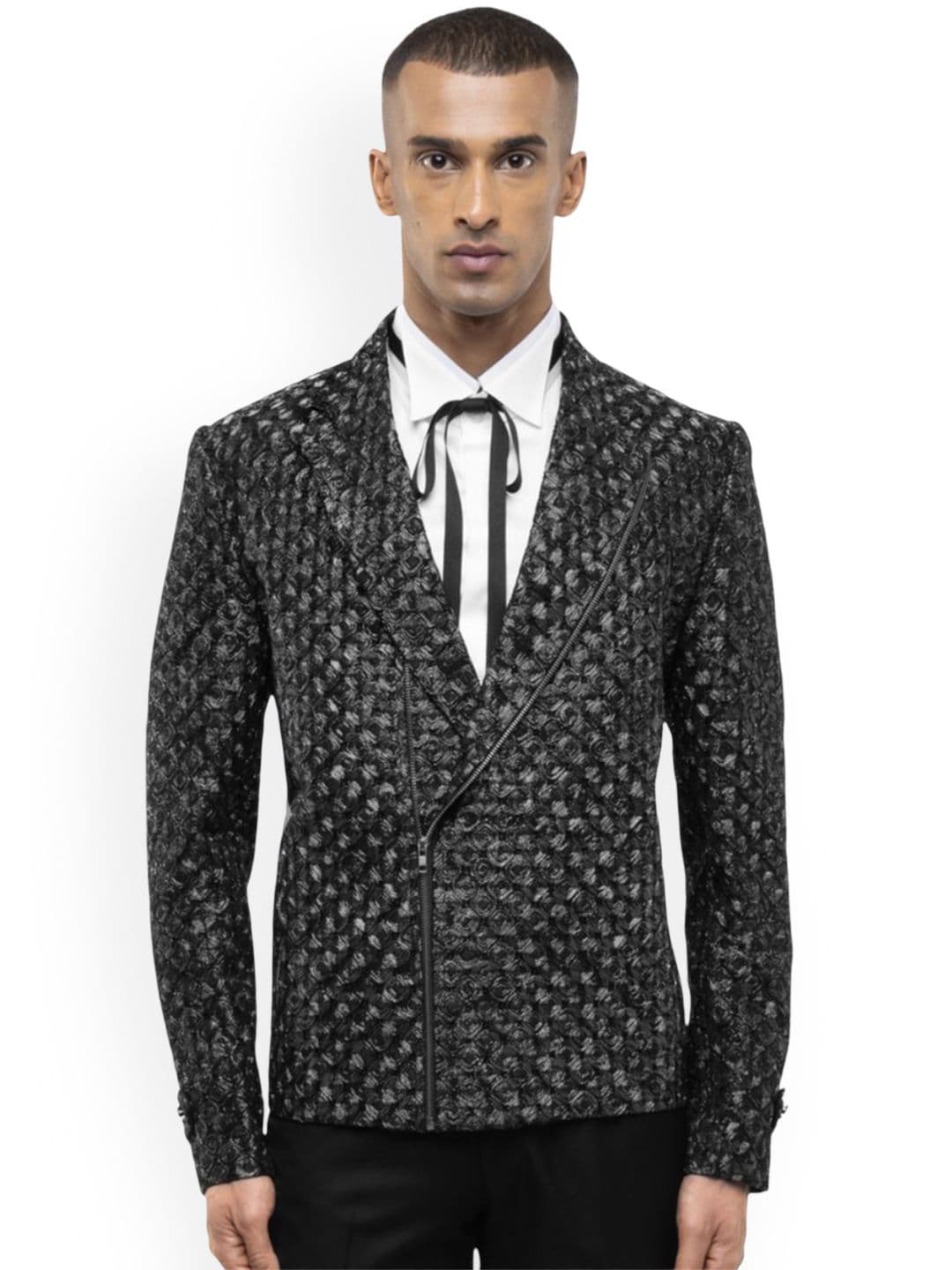 SDS By Kushal Shah Men Embroidered Tailored Jacket - view 1
