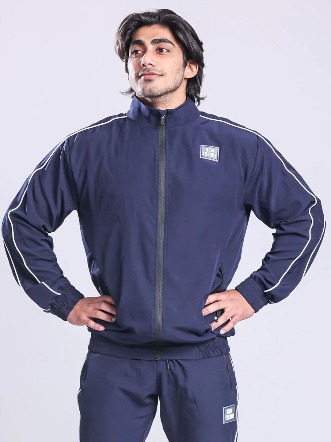 New Theory Men Windcheater and Water Resistant Running Sporty Jacket - view 1