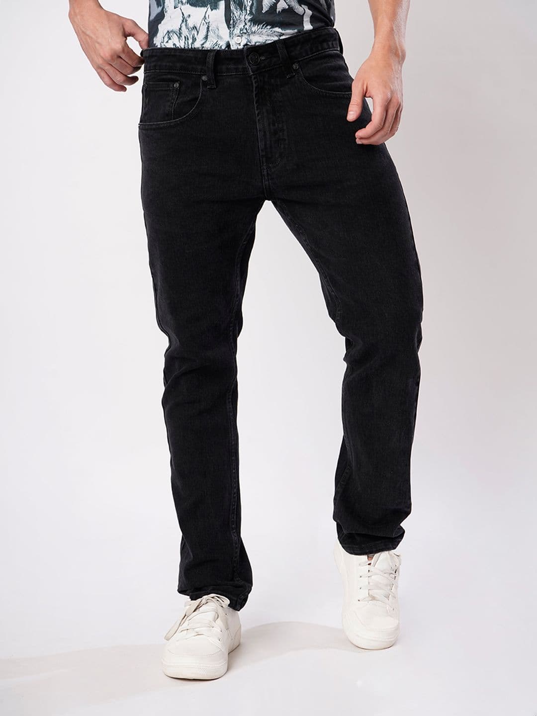 Bene Kleed Men Slim Fit Mid-Rise Stretchable Jeans - view 1