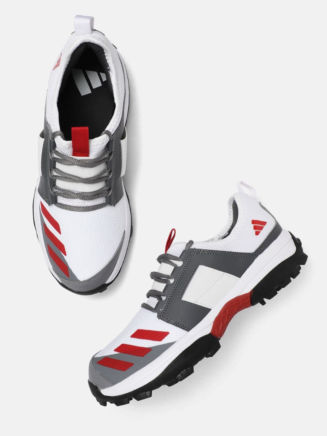 ADIDAS Men Cricup 23 Woven Design Cricket Shoes - view 1
