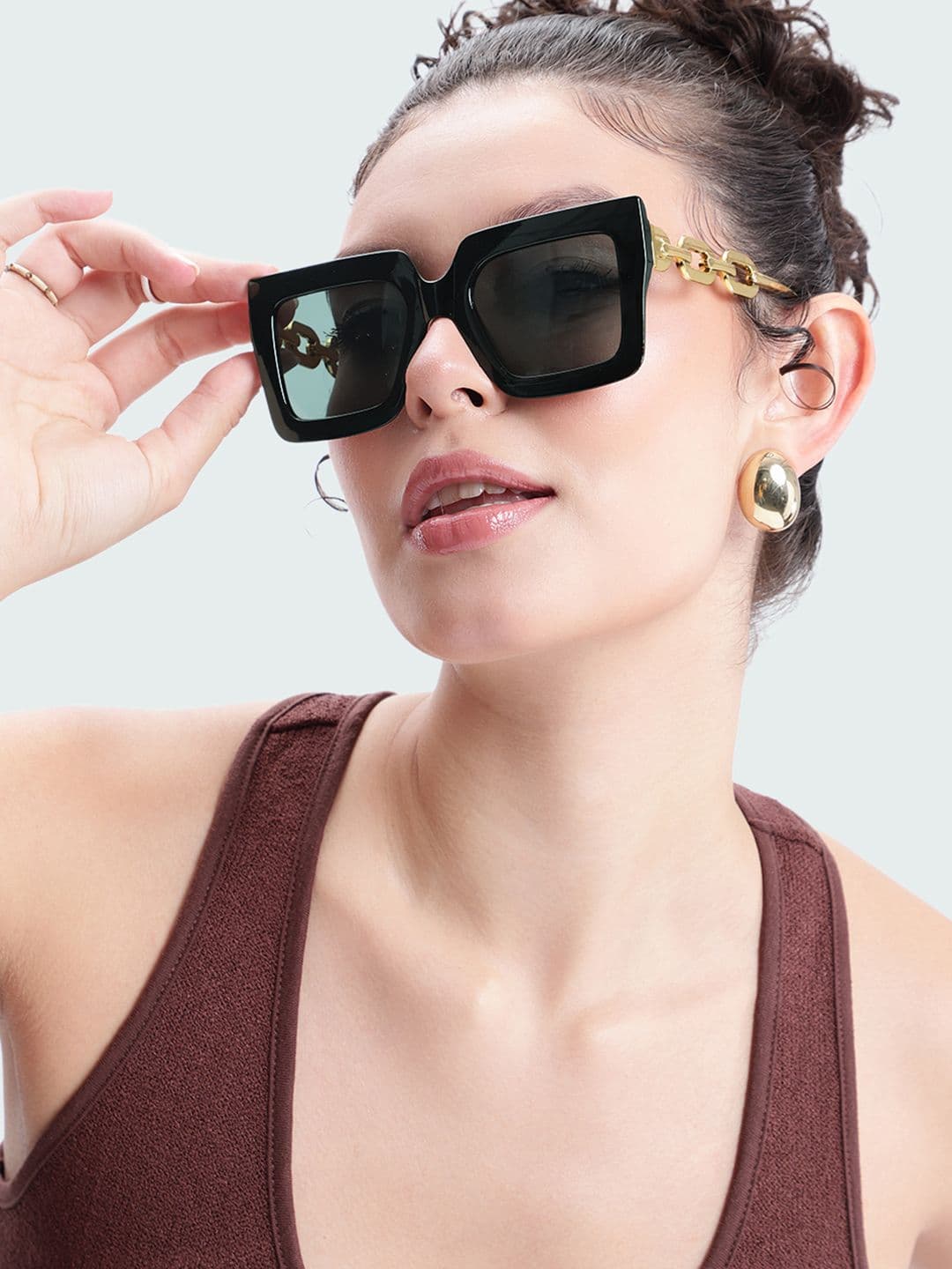 DressBerry Black Sunglasses with UV protected lens - view 1