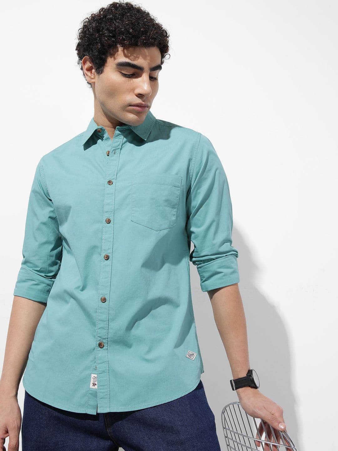 The Roadster Life Co. Pure Cotton Casual Shirt - view 1