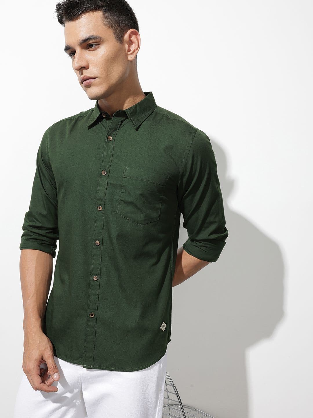 The Roadster Lifestyle Co. Men Pure Cotton Casual Shirt - view 1