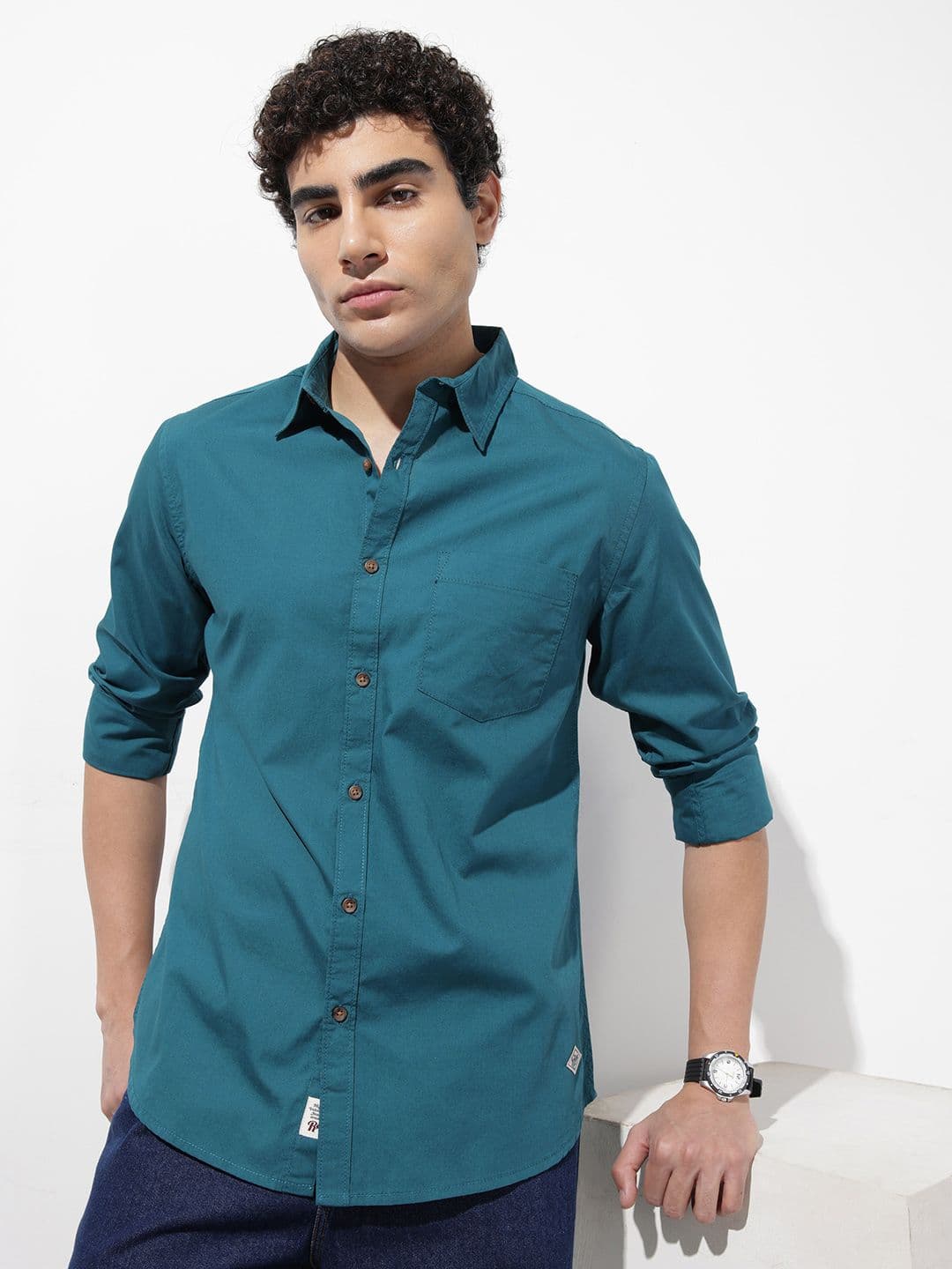 The Roadster Life Co. Pure Cotton Casual Shirt - view 1