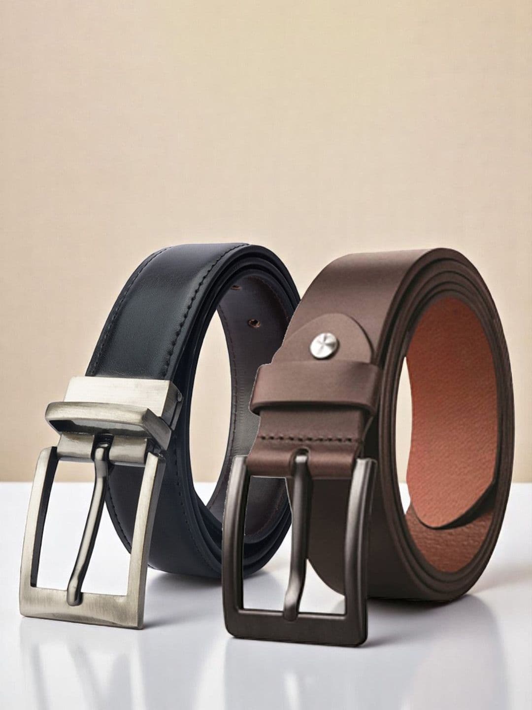Killer Men Pack Of 2 Leather Belt - view 1