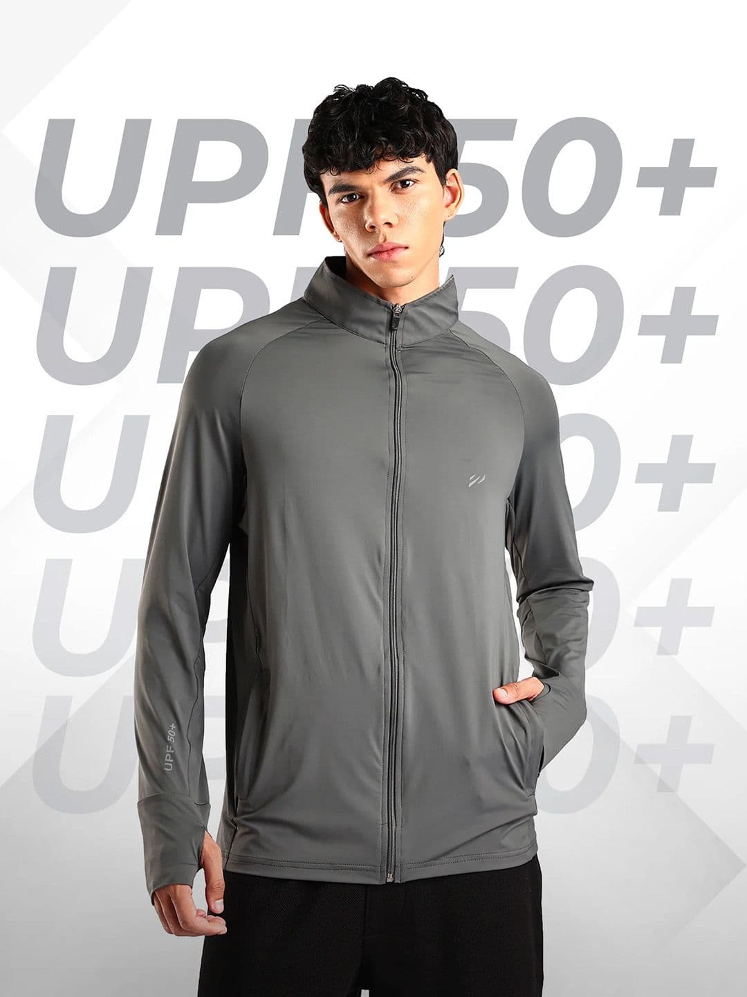 BLUE TYGA Men Sunscreen Jacket Ice Pro